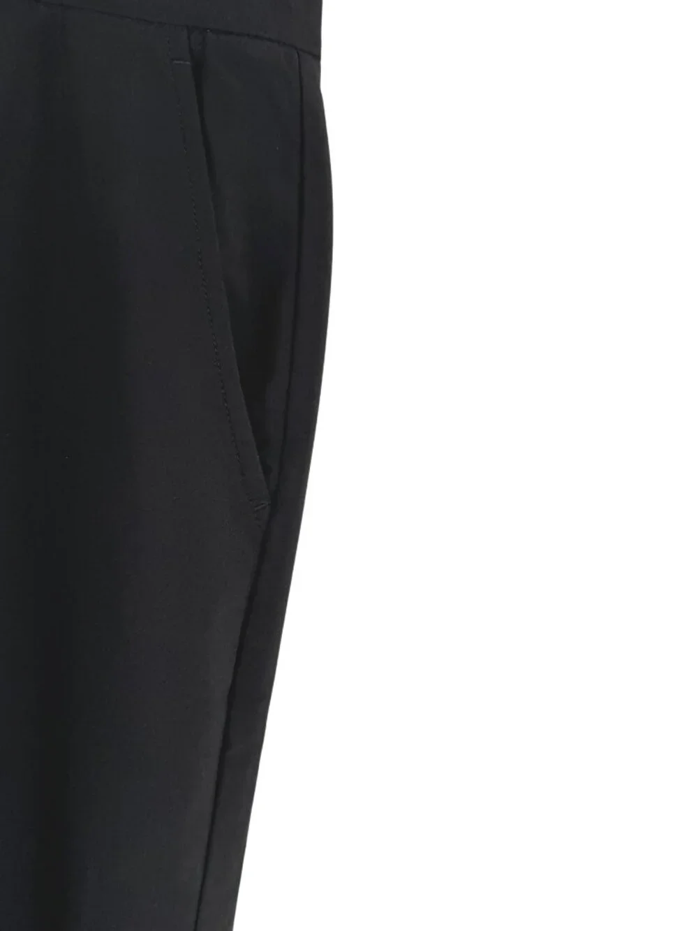 Men's Black Casual Stretch Pants